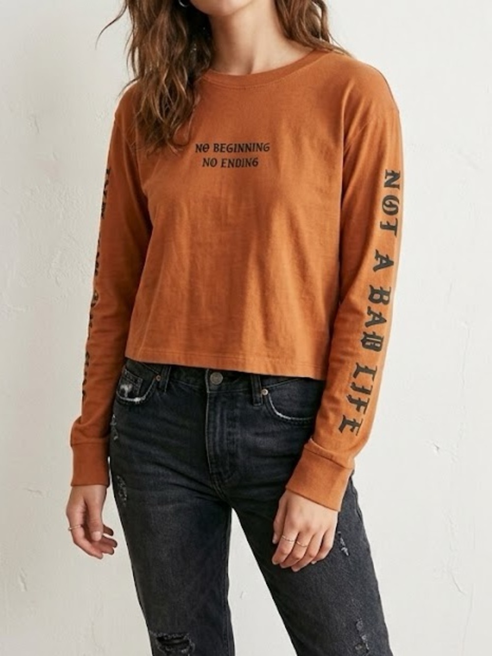 Urban Nation Long Sleeve Shirt Top